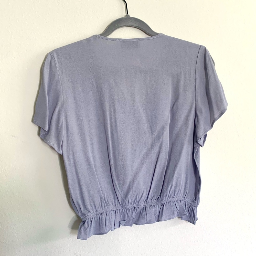Lavender Ruffle Top - Picture 4 of 6